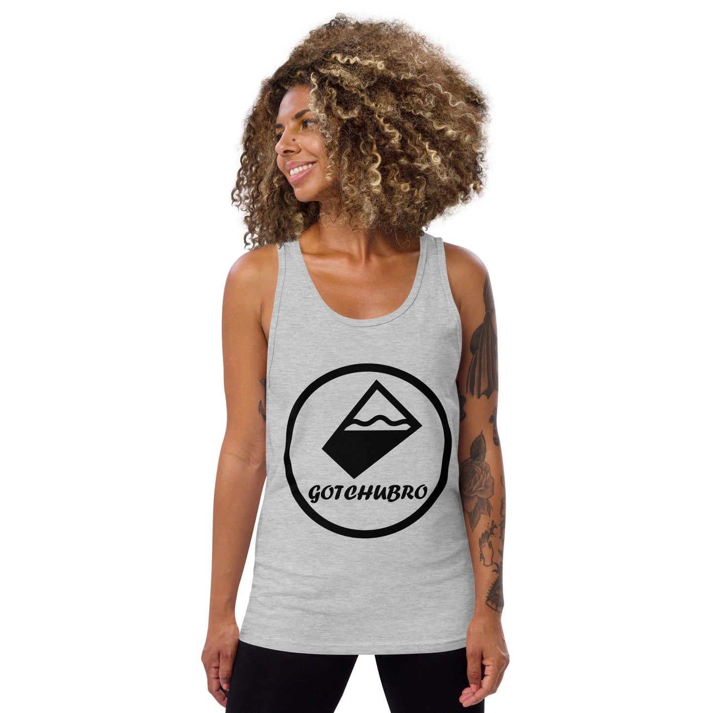 Unisex Tank Top - Black Full Logo