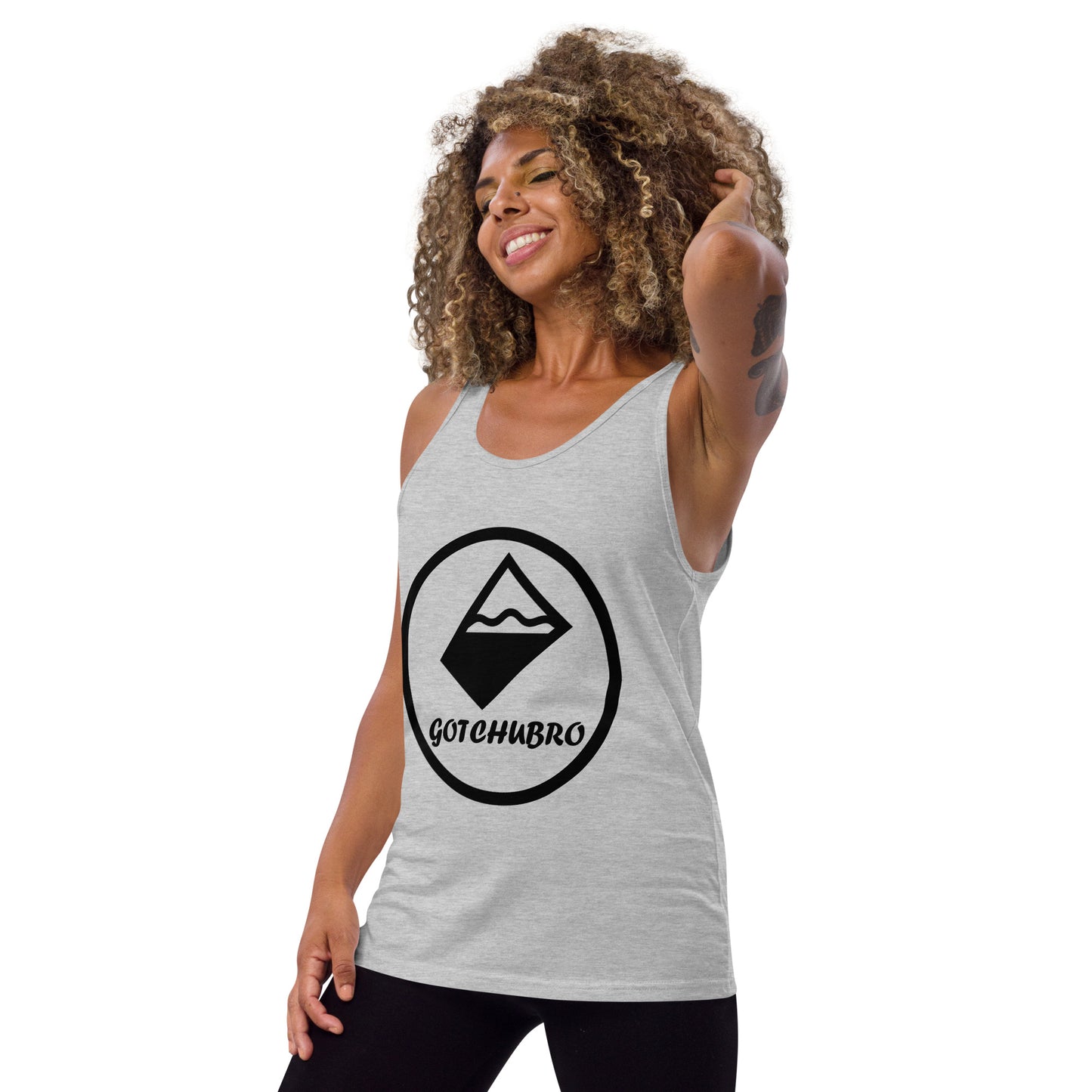 Unisex Tank Top - Black Full Logo