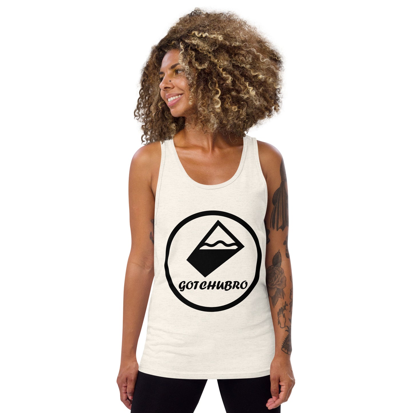 Unisex Tank Top - Black Full Logo