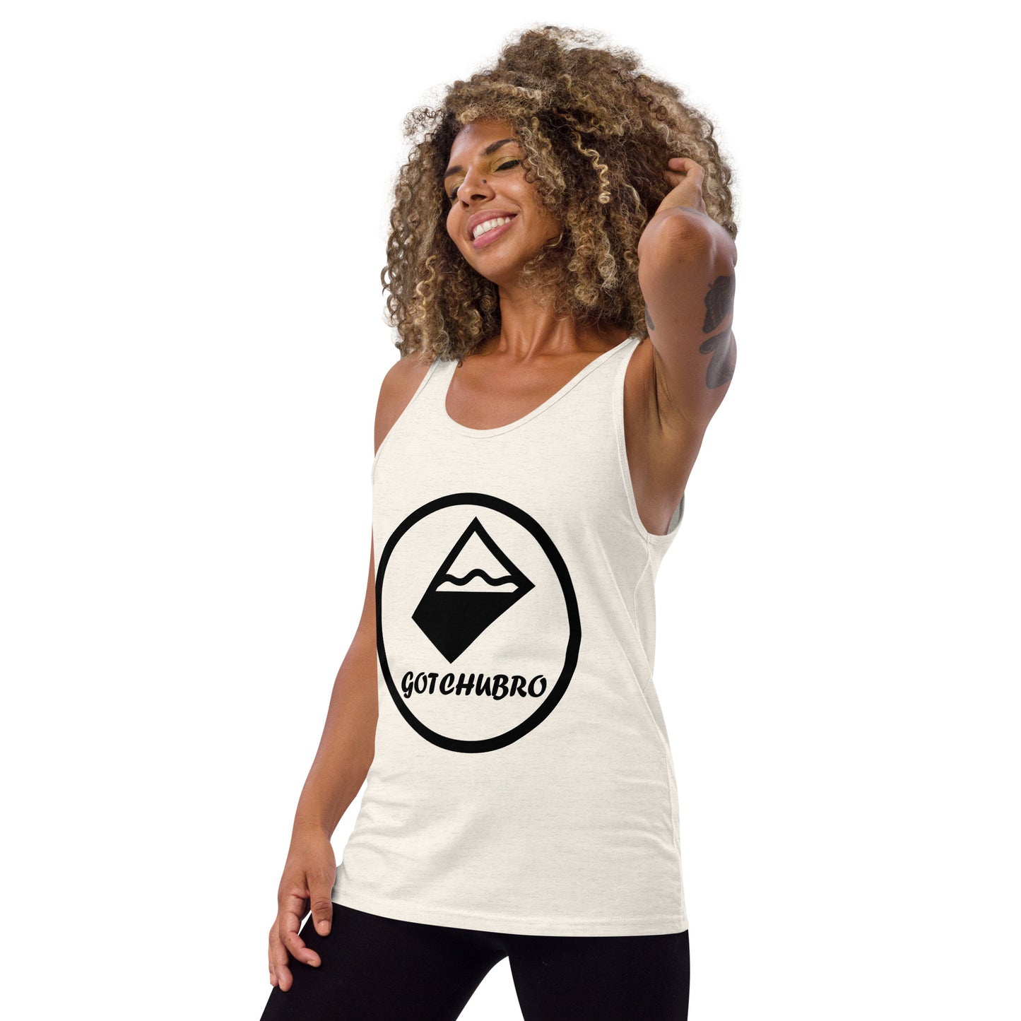 Unisex Tank Top - Black Full Logo