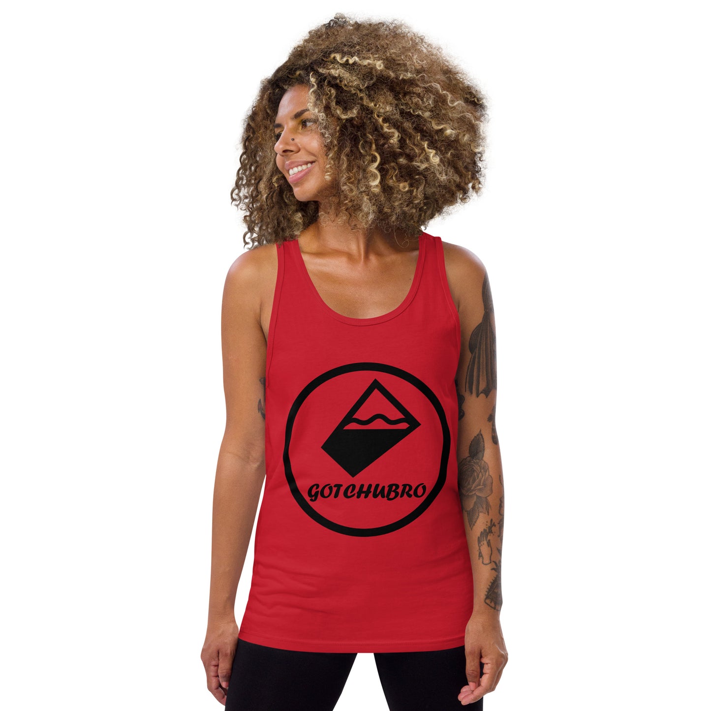 Unisex Tank Top - Black Full Logo