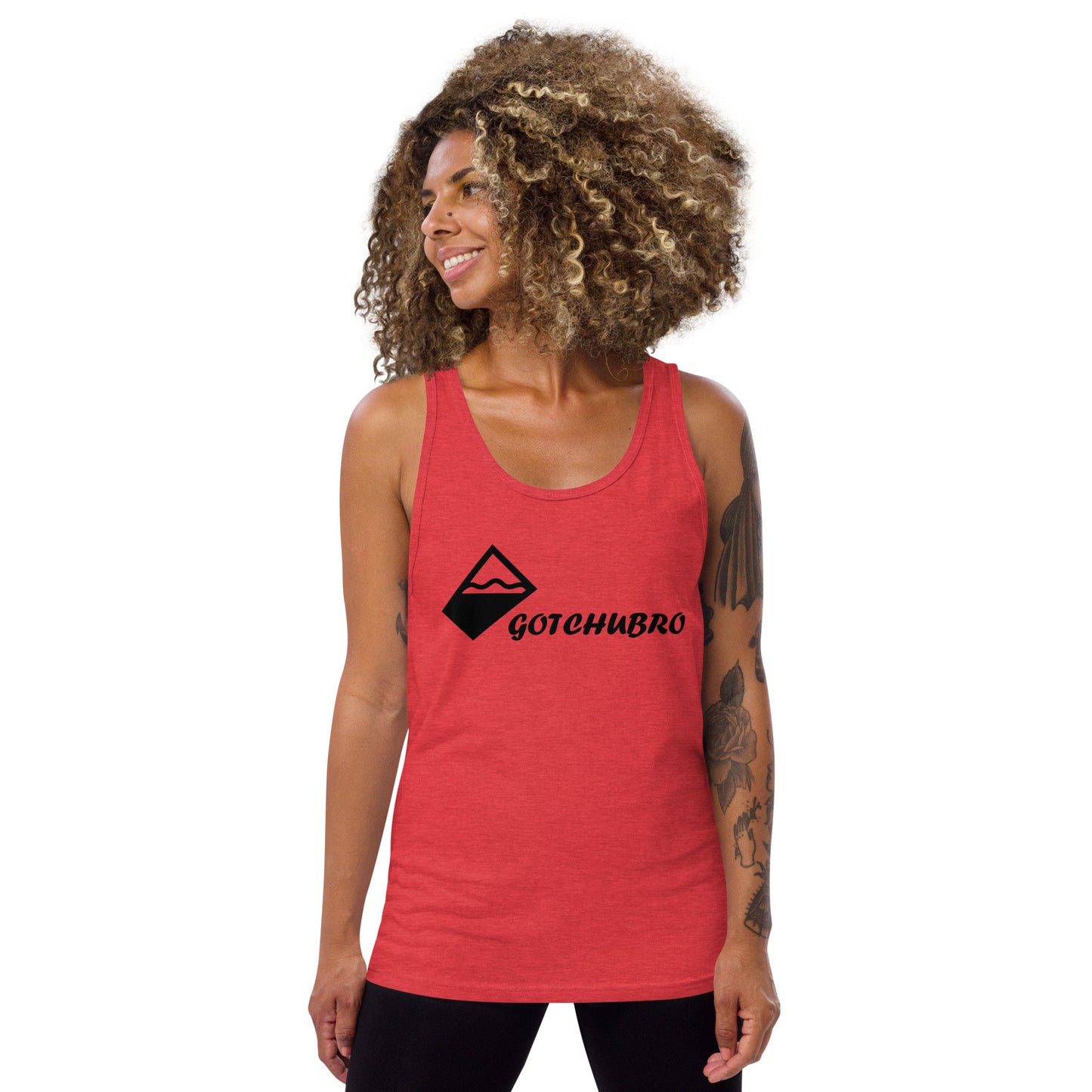 Unisex Tank Top - Horizontal Black Logo