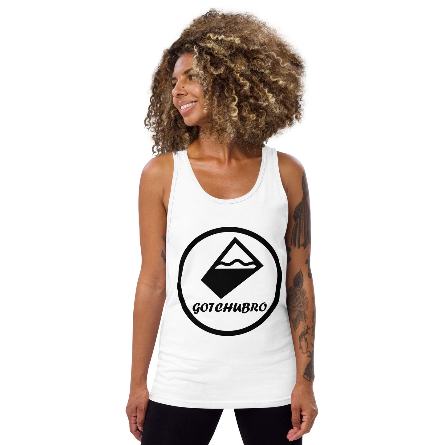 Unisex Tank Top - Black Full Logo