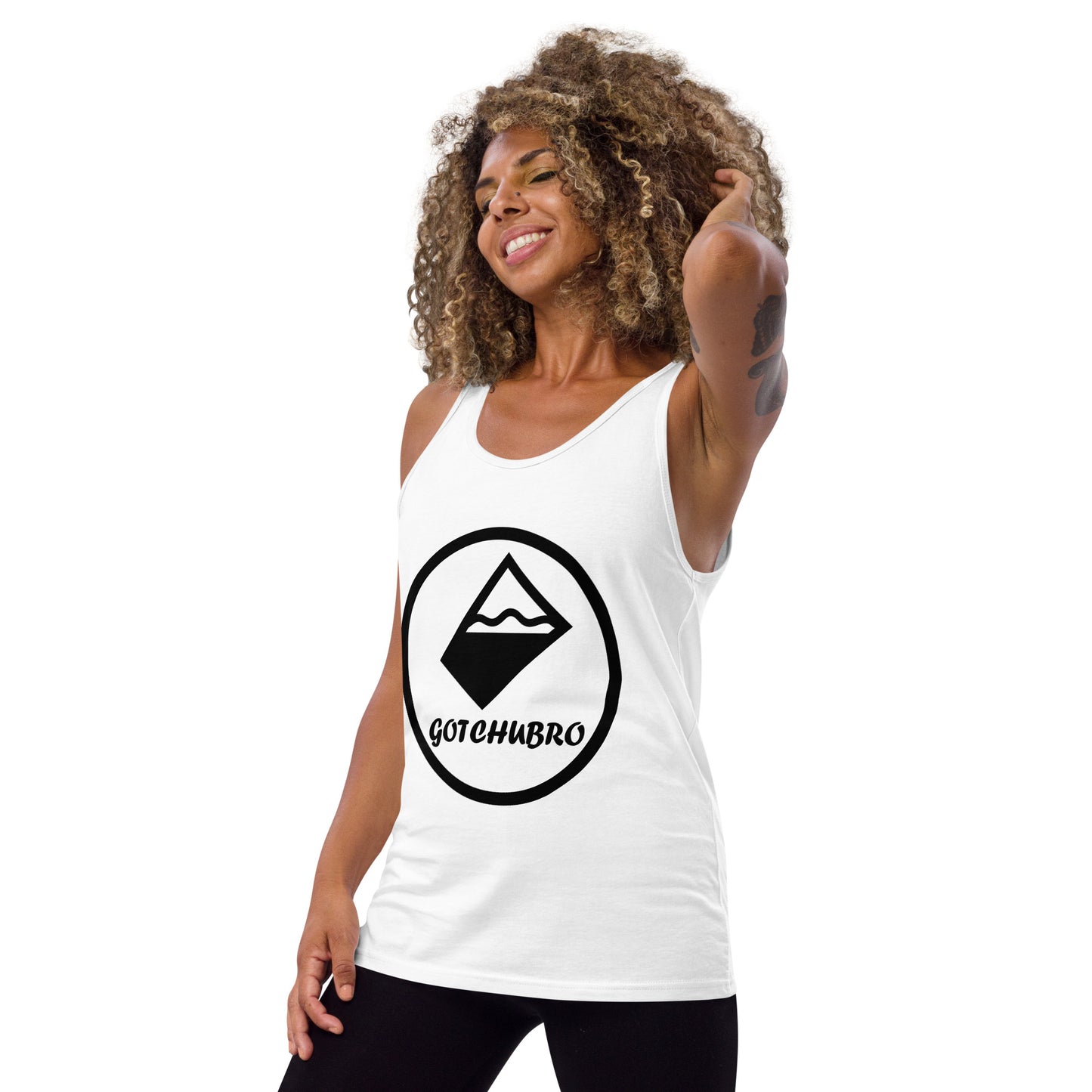 Unisex Tank Top - Black Full Logo